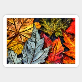 The colors of autumn II Sticker